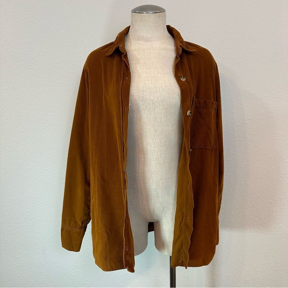 Zara Cord Thin Shacket 484